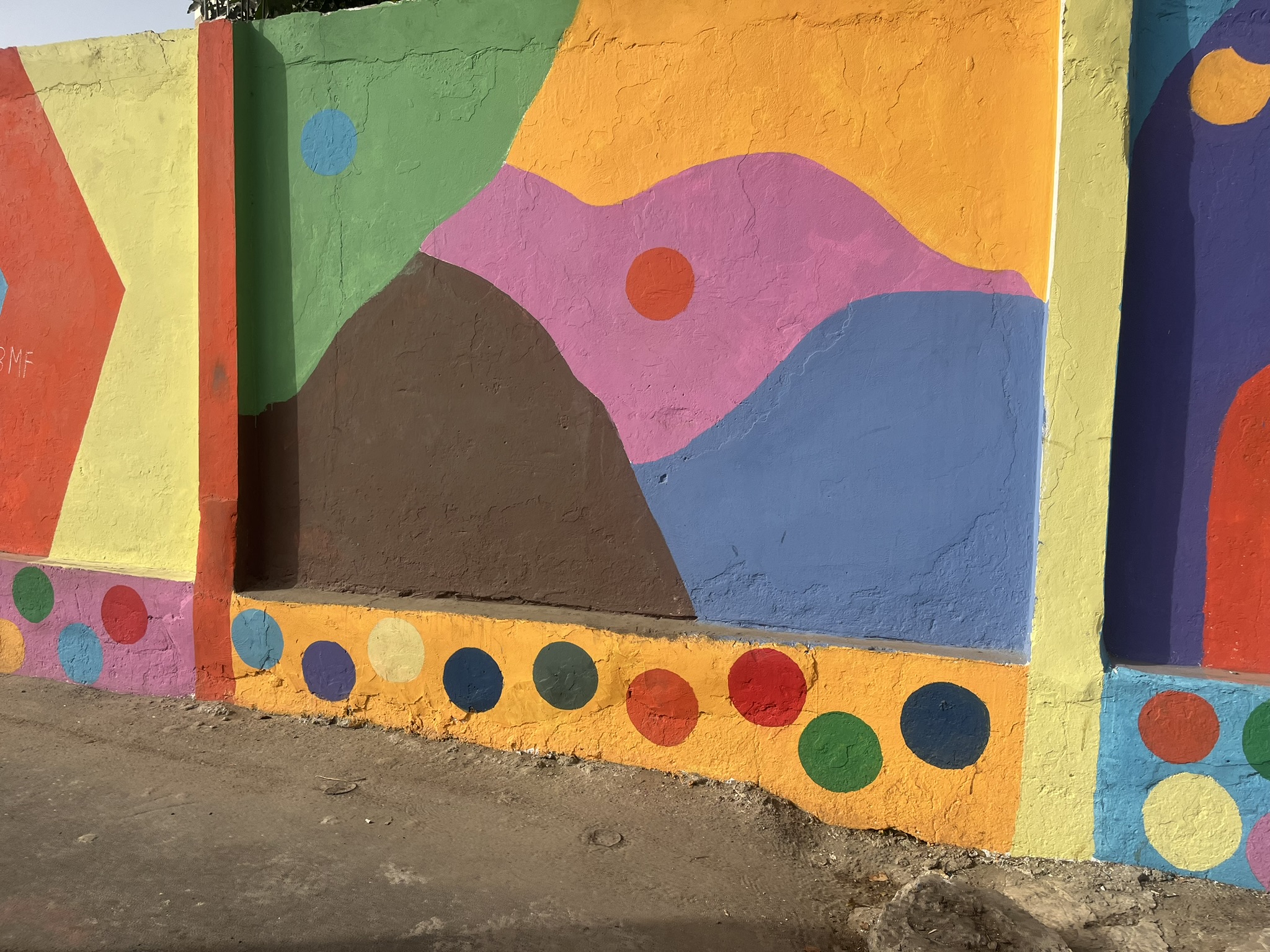 (Street Art) Corniche Murals (Seen On My Friend's Birthday)